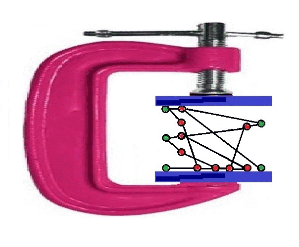 Метафора возможности сжатия (балансировки) ЯПФ информационного графа алгоритма